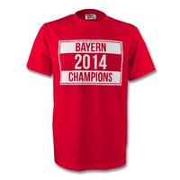 Bayern Munich 2014 Champions Tee (red)