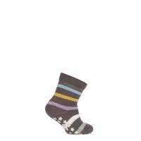 Babies 1 Pair Falke Multicoloured Stripe Catspads With Star Grip