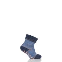 Babies 1 Pair Falke Denim Catspad Socks with Grip