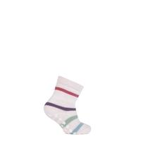 babies 1 pair falke multicoloured stripe catspads with star grip