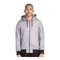 bain bomber hooded jacket