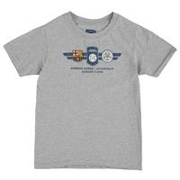 Barcelona v Leicester City ICC Match Up T-Shirt - Junior - Grey, Grey