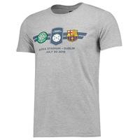 Barcelona v Celtic FC ICC Match Up T-Shirt - Mens - Grey, Grey