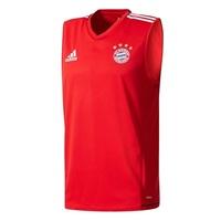 bayern munich training sleeveless jersey red red