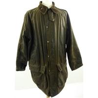 Barbour Size XL Northumbria Waxed Jacket.