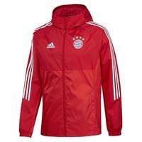 bayern munich training rain jacket red red