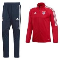 bayern munich training tracksuit red kids red