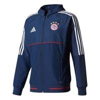 Bayern Munich Training Presentation Jacket - Navy, Navy