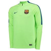 Barcelona Squad Drill Top - Green, Green