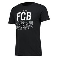 Barcelona Squad T-Shirt - Black, Black