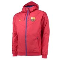 barcelona authentic woven windrunner red red