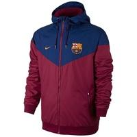 Barcelona Authentic Woven Windrunner - Red, Red