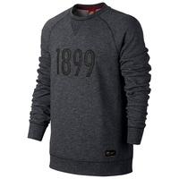 barcelona authentic crew sweatshirt dark grey grey