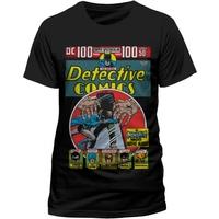 batman detective comics mens medium t shirt black
