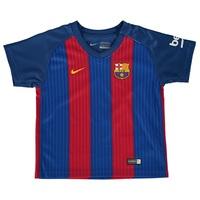 Barcelona Home Shirt 2016-17 - Kids, Red/Blue