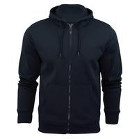 Batrig Zip Up Hoodie in Dark Navy - Dissident