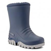 Baby Mud Buster, Navy Blue Slip-on Wellies