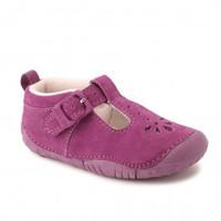 baby bubble berry nubuck girls t bar pre walkers