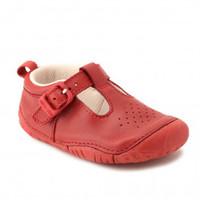 baby jack red leather boys t bar pre walkers