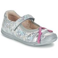 Babybotte KAWAII girls\'s Children\'s Shoes (Pumps / Ballerinas) in Silver