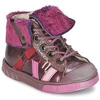 Babybotte ARTICHAU girls\'s Children\'s Mid Boots in pink