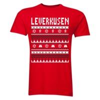 Bayer Leverkusen Christmas T-Shirt (Red) - kids