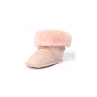 Babies Albery Sheepskin Booties Baby Pink UK Size 0-6 Months