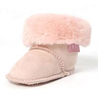 Babies Albery Sheepskin Booties Baby Pink UK Size 6-12 Months