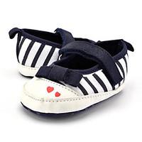 Baby Kids\' Loafers Slip-Ons First Walkers Synthetic Fabric Summer Fall Party Evening Dress Casual Bowknot Buckle Flat Heel Red Black Flat