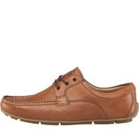 Base London Mens Harvest Lace Shoes Waxy Tan