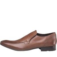 base london mens dude slip shoes waxy brown