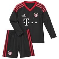 bayern munich home goalkeeper mini kit 2017 18 red