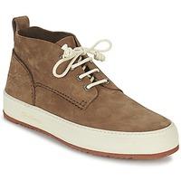 barleycorn classic mens mid boots in brown