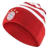 Bayern Munich 3 Stripe Woolie Hat - Red, Red