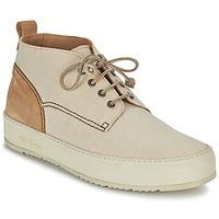 Barleycorn CLASSIC CANVAS men\'s Shoes (High-top Trainers) in BEIGE