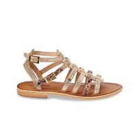 Baille Flat Leather Sandals