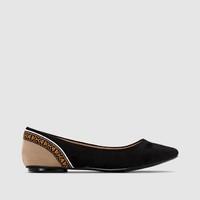 Ballet Pumps with Two-Tone Detail