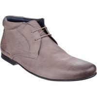 base london orbit mens mid boots in grey