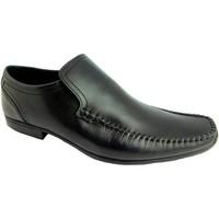 base london acrobat mto mens loafers casual shoes in black