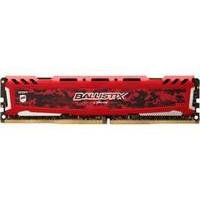 ballistix sport lt red 8gb ddr4 2400 udimm