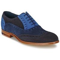 barker grant mens smart formal shoes in blue