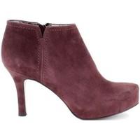 baldowski 085 womens low ankle boots in purple