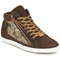 Banana Moon SKIPPY women\'s Shoes (High-top Trainers) in brown