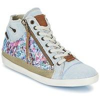 banana moon lesotho womens shoes high top trainers in blue