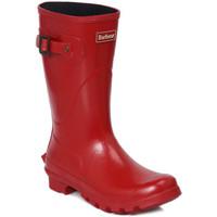 Barbour Short Gloss Red Wellington women\'s Wellington Boots in red