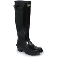 Barbour Country Classic Gloss Black Womens Wellington women\'s Wellington Boots in black