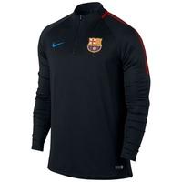 Barcelona Squad Drill Top - Black, Black