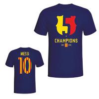 barcelona 2015 lionel messi champions tee navy