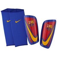 Barcelona Mercurial Lite Shin Guards - Red, Red