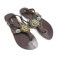 Bamboo - Size: 8 - Brown - Sandals